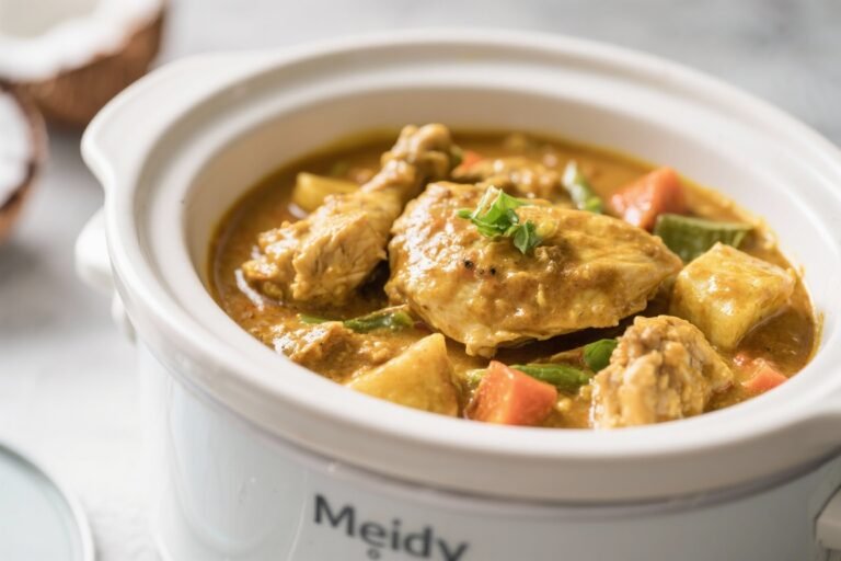 Crockpot Coconut Curry Chicken – Cozy, Flavorful, and Effortless