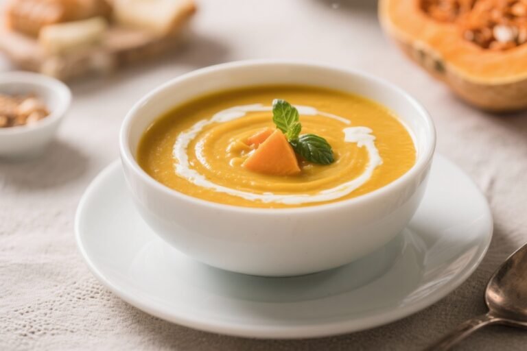 Cozy Butternut Squash Soup – Simple, Velvety, and Comforting