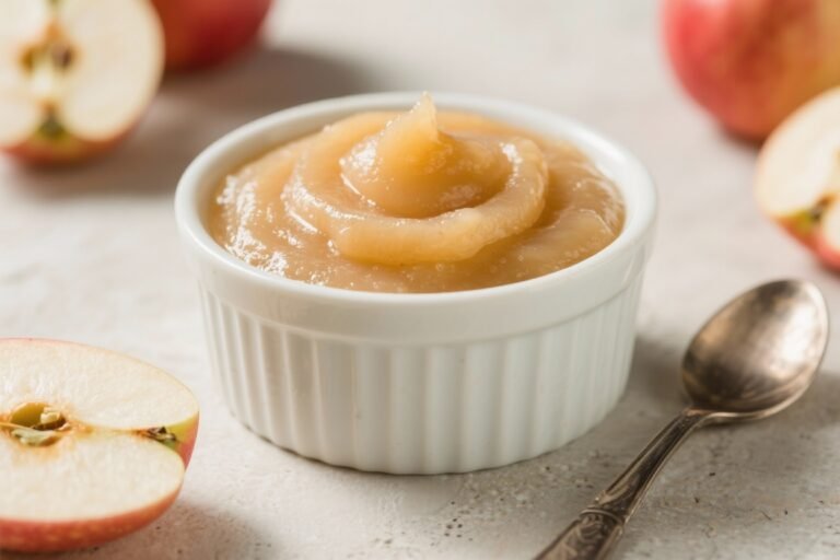 Naturally Sweetened Applesauce (No Sugar Added) – Simple, Cozy, and Fresh