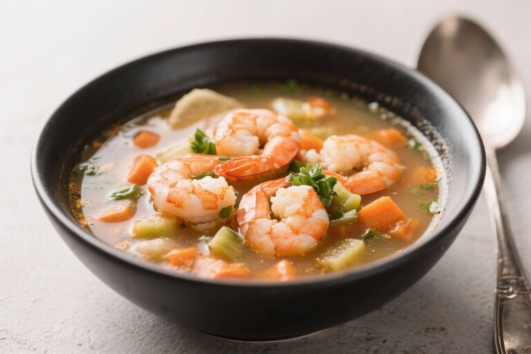 Easy Shrimp and Vegetable Soup – A Light, Comforting Weeknight Favorite