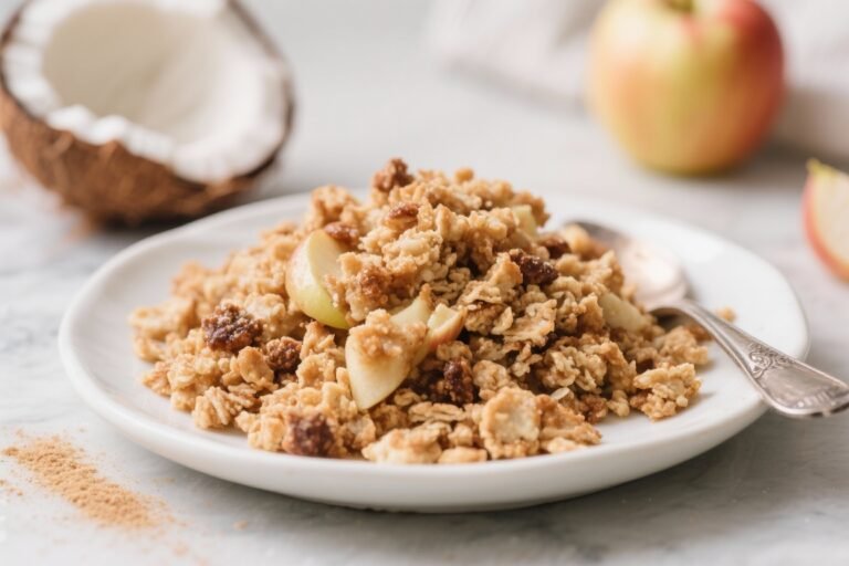 Vegan Apple Crisp With Coconut Sugar – Cozy, Simple, and Delicious