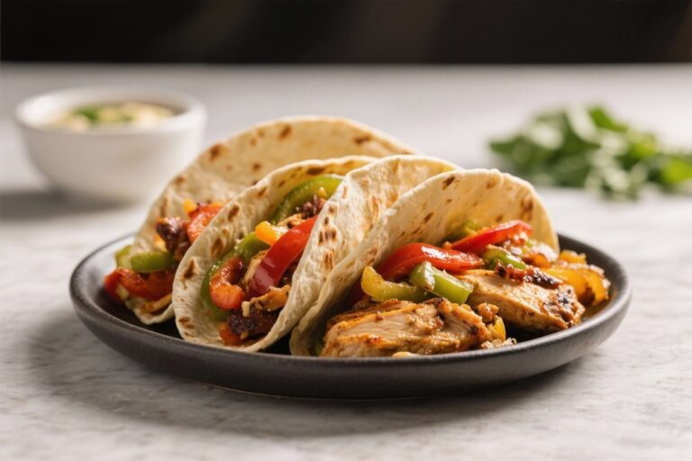 Dump-and-Go Chicken Fajitas – Fast, Flavorful, and Weeknight-Friendly