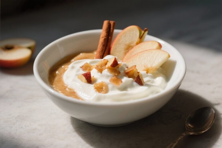 Apple Cinnamon Yogurt Bowls – Cozy, Crunchy, and Quick