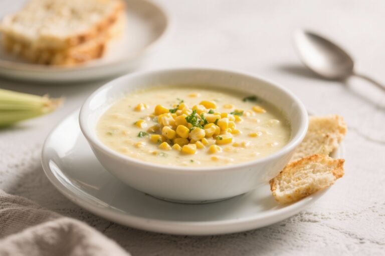 Easy Creamy Corn Chowder – Cozy, Comforting, and Quick