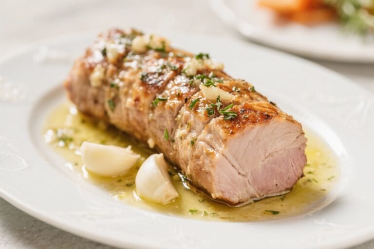 Low Carb Garlic Butter Pork Tenderloin – Juicy, Flavorful, and Weeknight Easy