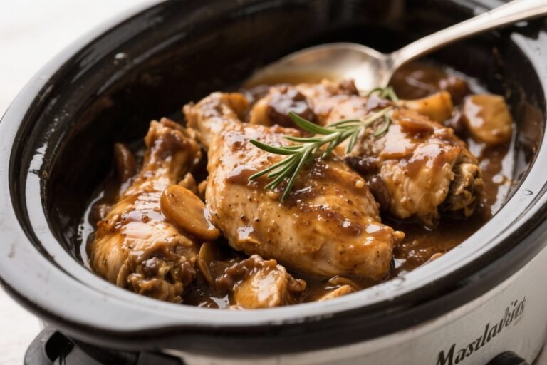 Slow Cooker Chicken Marsala – Tender, Saucy, and Weeknight-Friendly