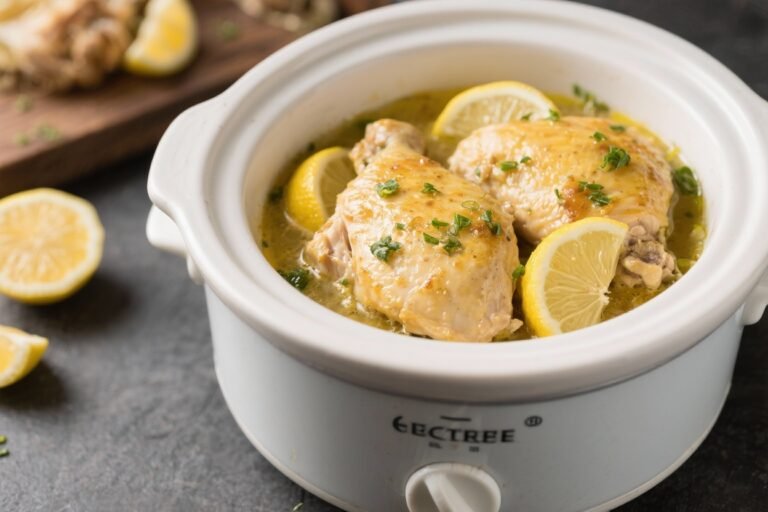 Lemon Crockpot Chicken – Bright, Tender, and Effortless