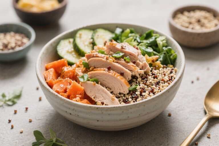 Turkey & Quinoa Power Bowls – A Simple, Satisfying Meal Prep Favorite