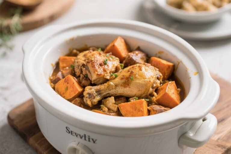 Slow Cooker Chicken and Sweet Potatoes – Simple, Comforting, and Satisfying