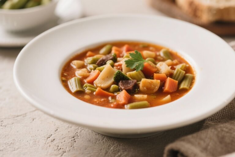 Cozy Vegan Minestrone Soup – A Simple, Comforting Classic