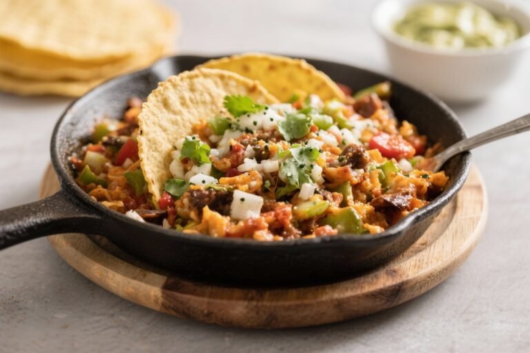 Low Carb Taco Skillet – A Fast, Flavor-Packed Weeknight Dinner
