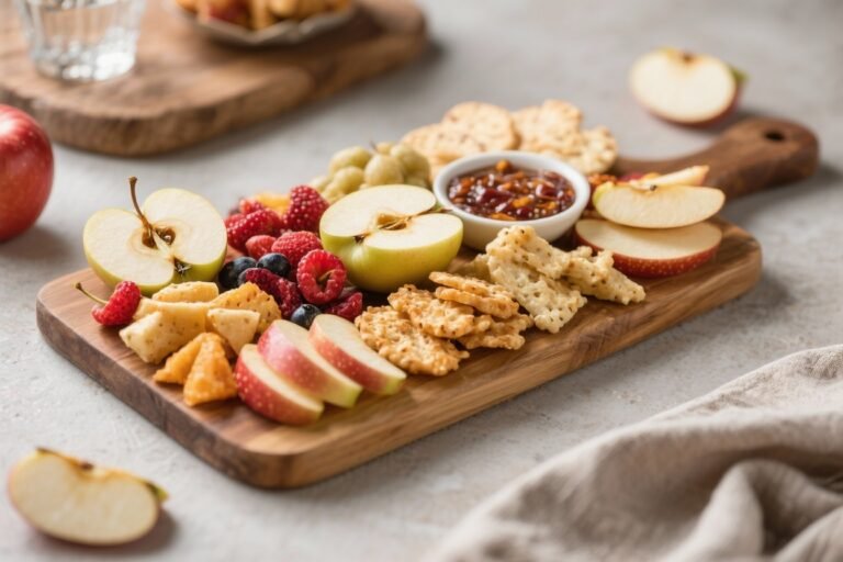Easy Apple Snack Board (Sweet & Healthy) – A Fresh, Fun Crowd-Pleaser