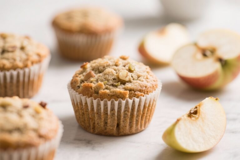 Healthy Apple Muffins (Gluten-Free & Dairy-Free) – Light, Moist, and Naturally Sweet