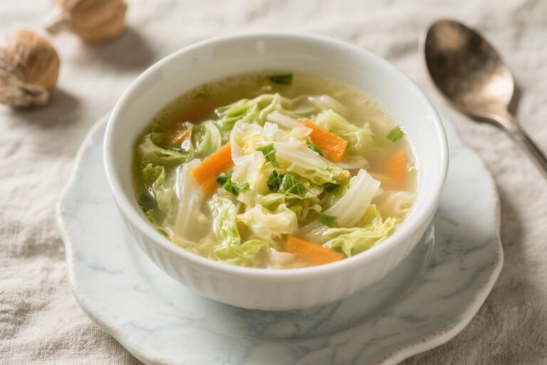 Simple Cabbage Soup – A Cozy, Budget-Friendly Classic