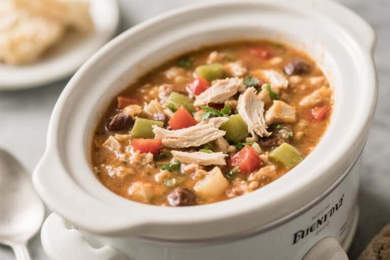 Crockpot White Chicken Chili – Cozy, Creamy, and Weeknight Easy