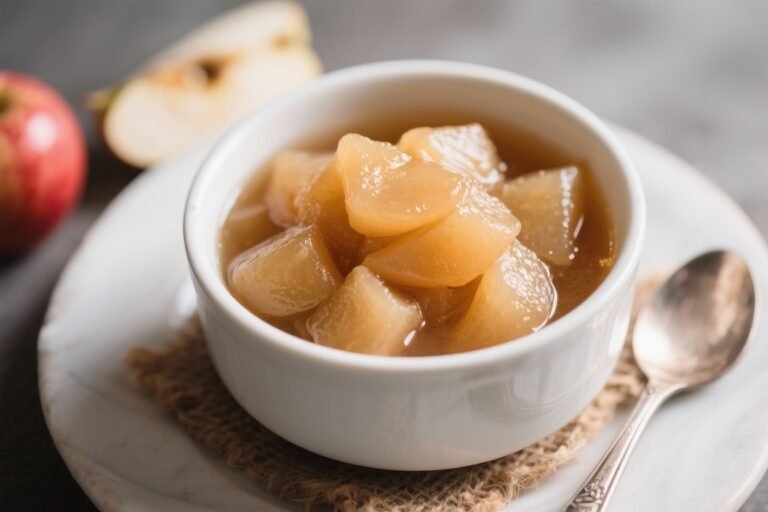Sugar-Free Apple Compote – Simple, Cozy, Naturally Sweet