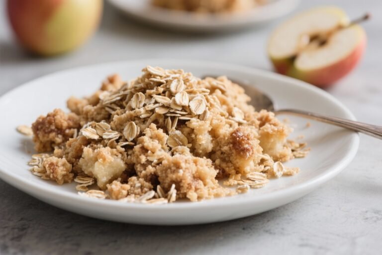 Gluten-Free Apple Crumble With Oat Topping – Cozy, Comforting, and Easy
