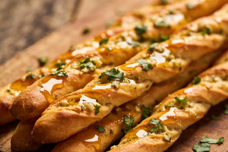 Keto Garlic Butter Breadsticks