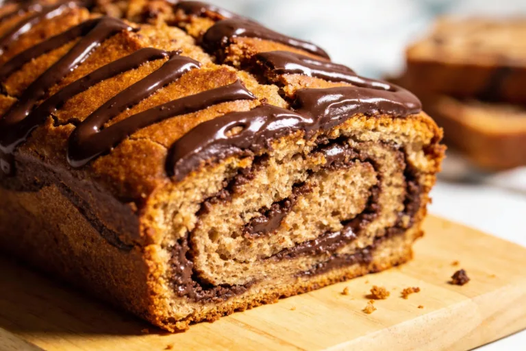 Keto Chocolate Swirl Breakfast Bread
