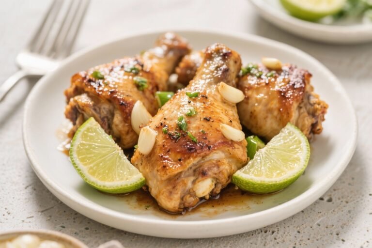 Garlic Lime Chicken Thighs – Bright, Juicy, and Easy