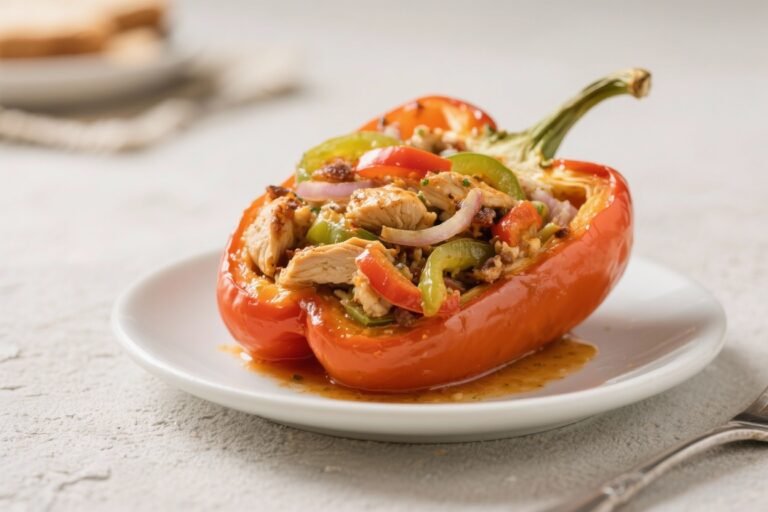 Chicken Fajita Stuffed Peppers – A Fresh, Flavor-Packed Dinner