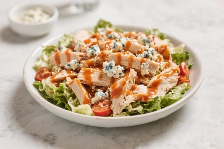 Buffalo Blue Cheese Low Carb Chicken Salad – Zesty, Creamy, and Satisfying