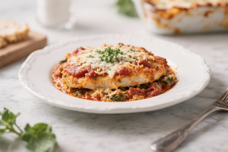 Low-Carb Chicken Parmesan Bake – Comfort Food Made Lighter