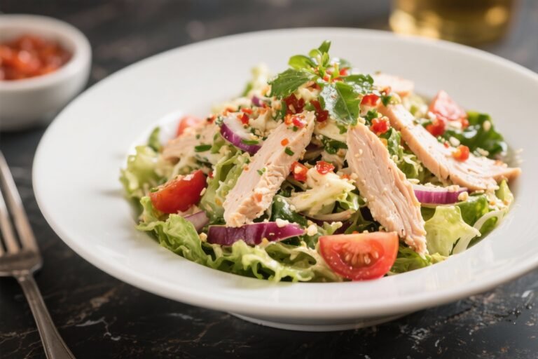 Zesty Italian Low Carb Chicken Salad – Fresh, Bright, and Weeknight Easy