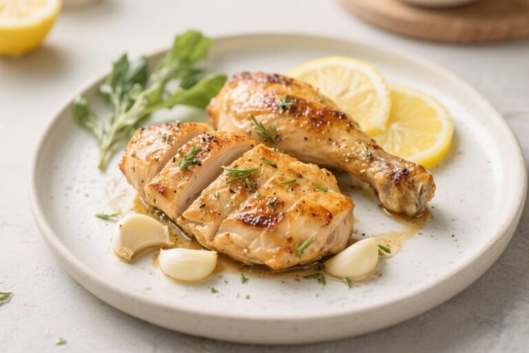 Keto Lemon Garlic Chicken – Bright, Juicy, and Weeknight Easy