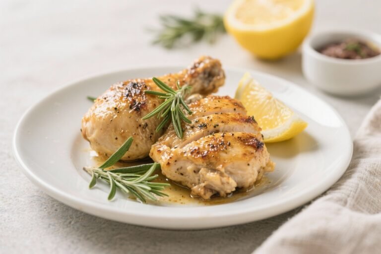 Lemon Rosemary Chicken – Bright, Simple, and Packed With Flavor
