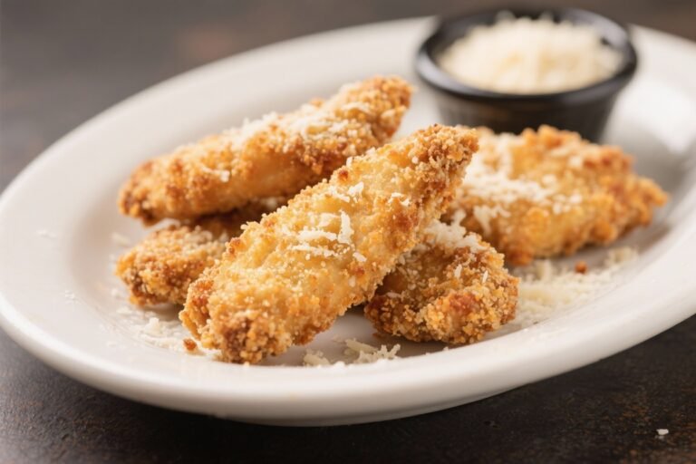 Parmesan Crusted Chicken Tenders – Crispy, Juicy, and Easy