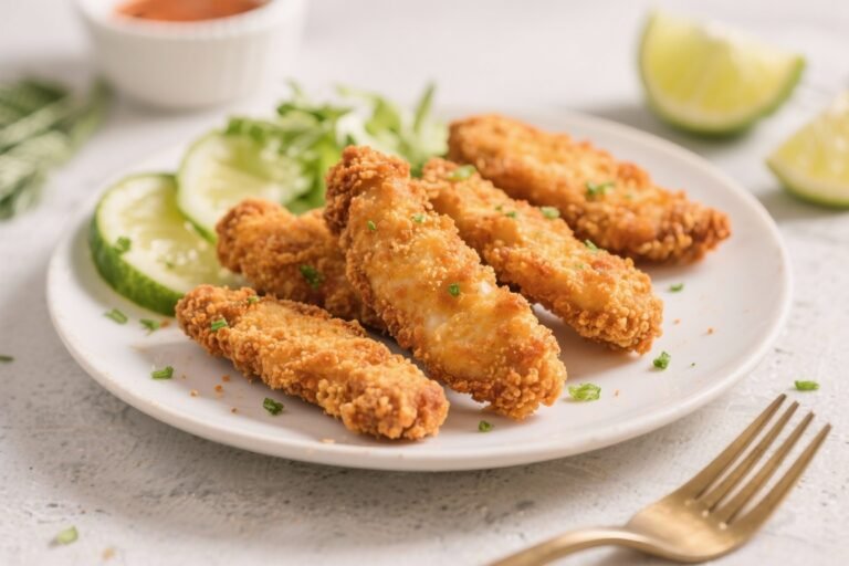 Crispy Keto Chicken Tenders – Crunchy, Juicy, and Low-Carb