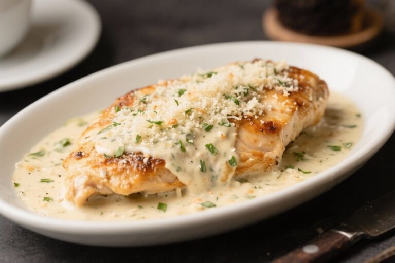 Creamy Garlic Parmesan Chicken – Comforting, Savory, and Easy