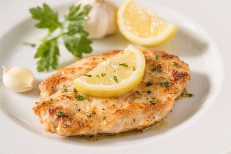 Lemon Garlic Chicken Cutlets – Bright, Fast, and Flavorful