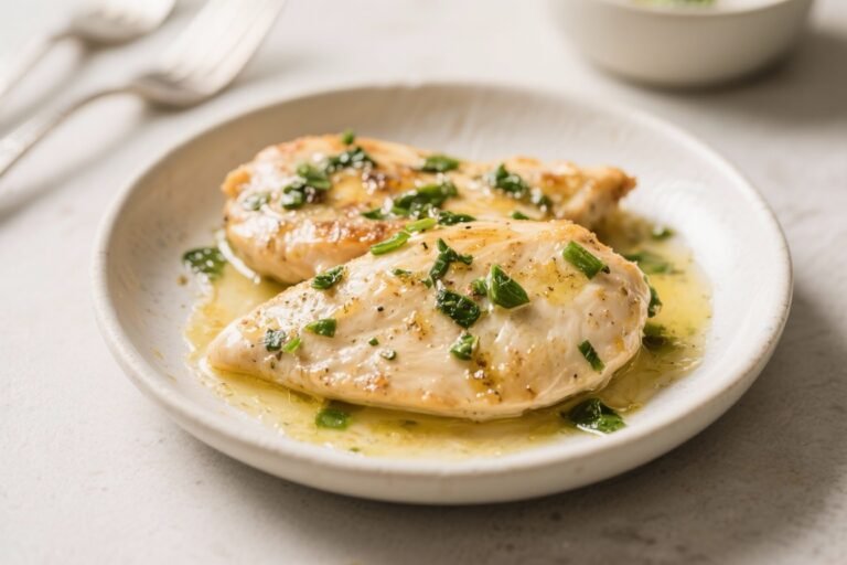 Keto Chicken Piccata – Bright, Lemony, and Low-Carb Comfort