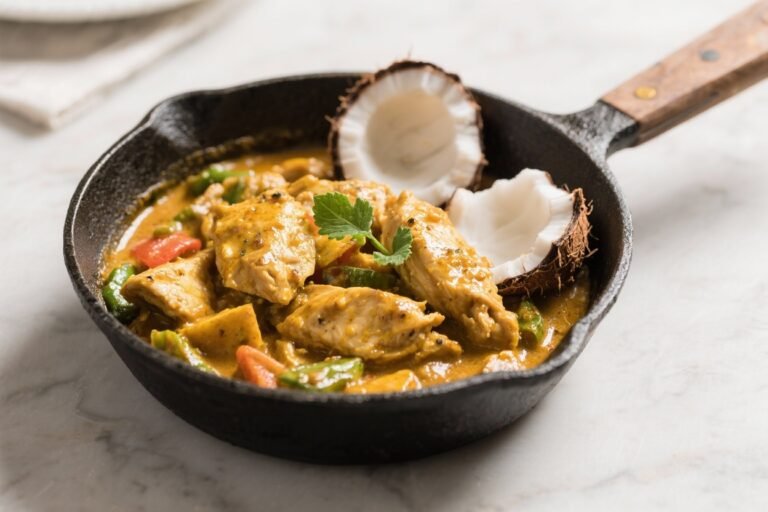 Coconut Curry Chicken Skillet – A Creamy, Weeknight-Friendly Favorite