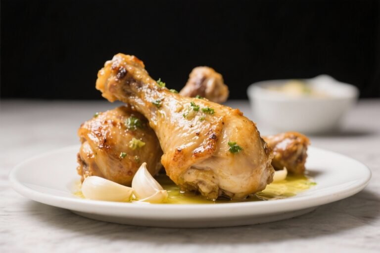 Garlic Butter Chicken Drumsticks – Juicy, Flavorful, and Easy