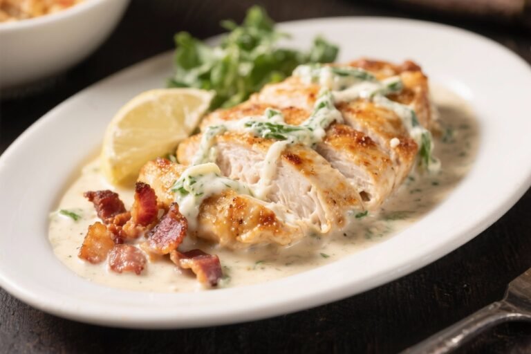 Creamy Bacon Ranch Chicken – Comforting, Crowd-Pleasing, and Easy