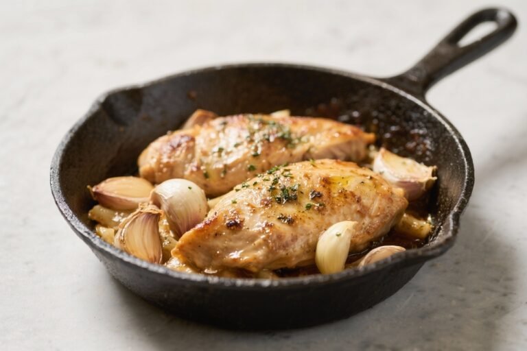 Garlic Butter Chicken Skillet – Fast, Flavorful, and Comforting