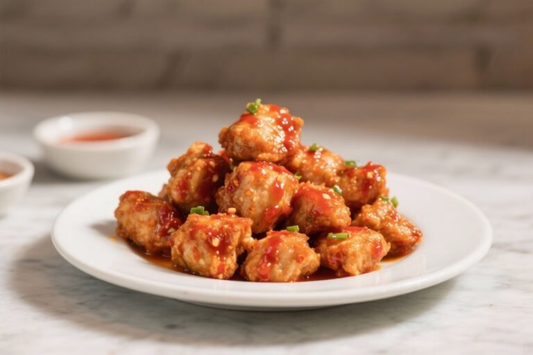 Spicy Sriracha Chicken Bites – Crispy, Zesty, and Easy to Make
