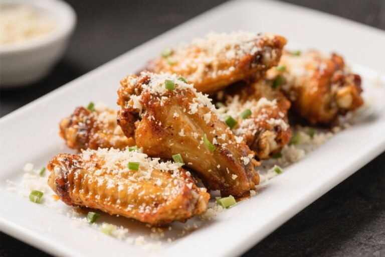 Garlic Parmesan Chicken Wings – Crispy, Savory, and Easy