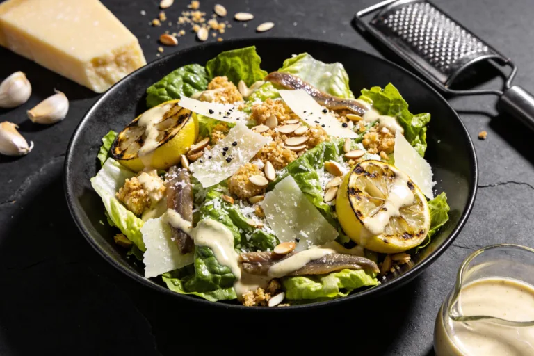 Garlic Parmesan Keto Caesar Salad That Actually Slaps