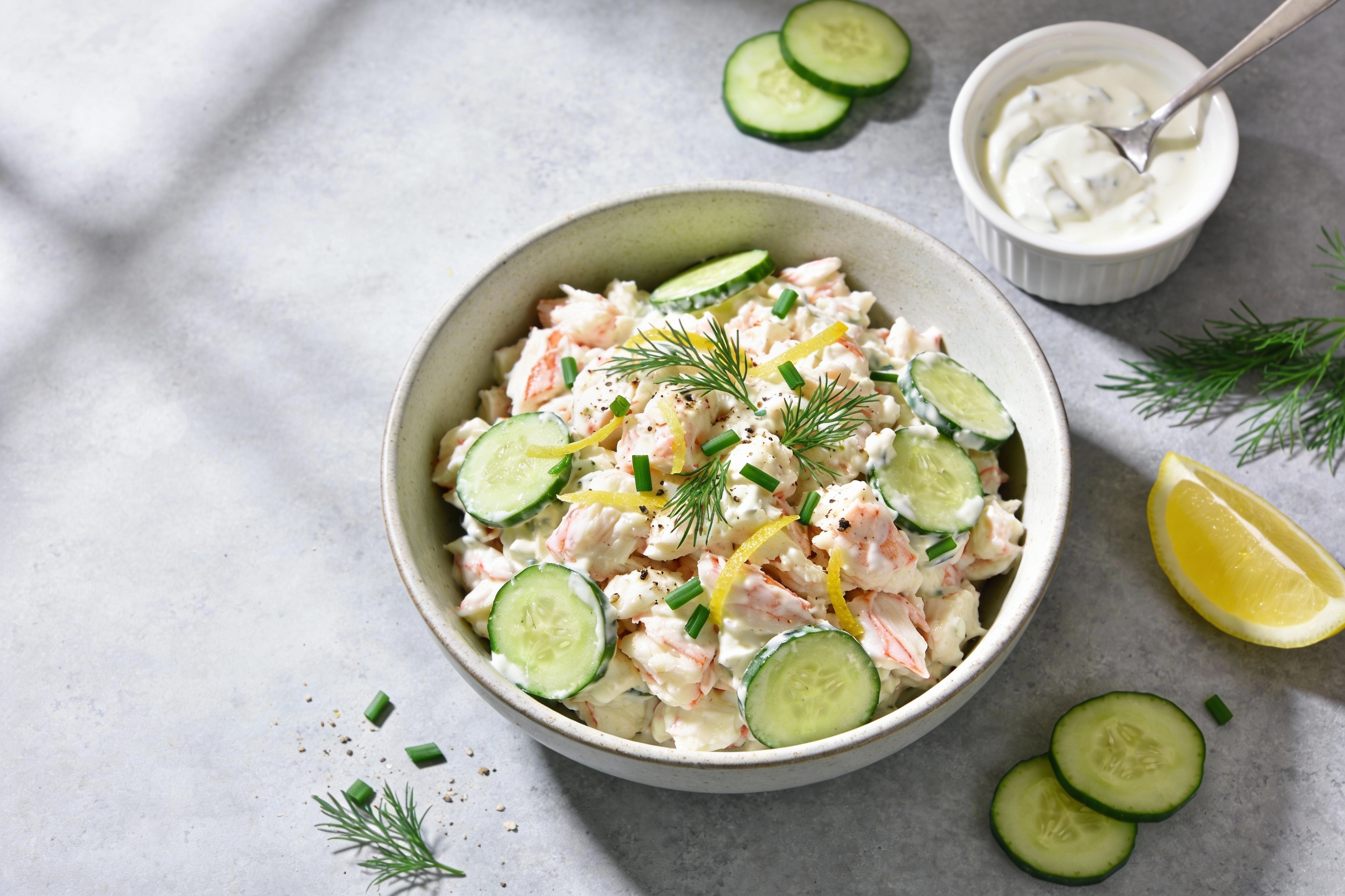 Creamy Keto Crab & Cucumber Salad You’Ll Crave Daily