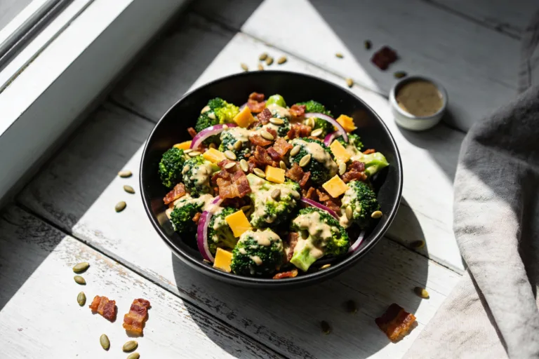 Keto Broccoli & Bacon Crunch Salad You’Ll Crave Daily