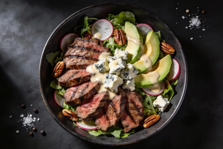 Ultimate Grilled Steak & Blue Cheese Keto Salad Indulgence