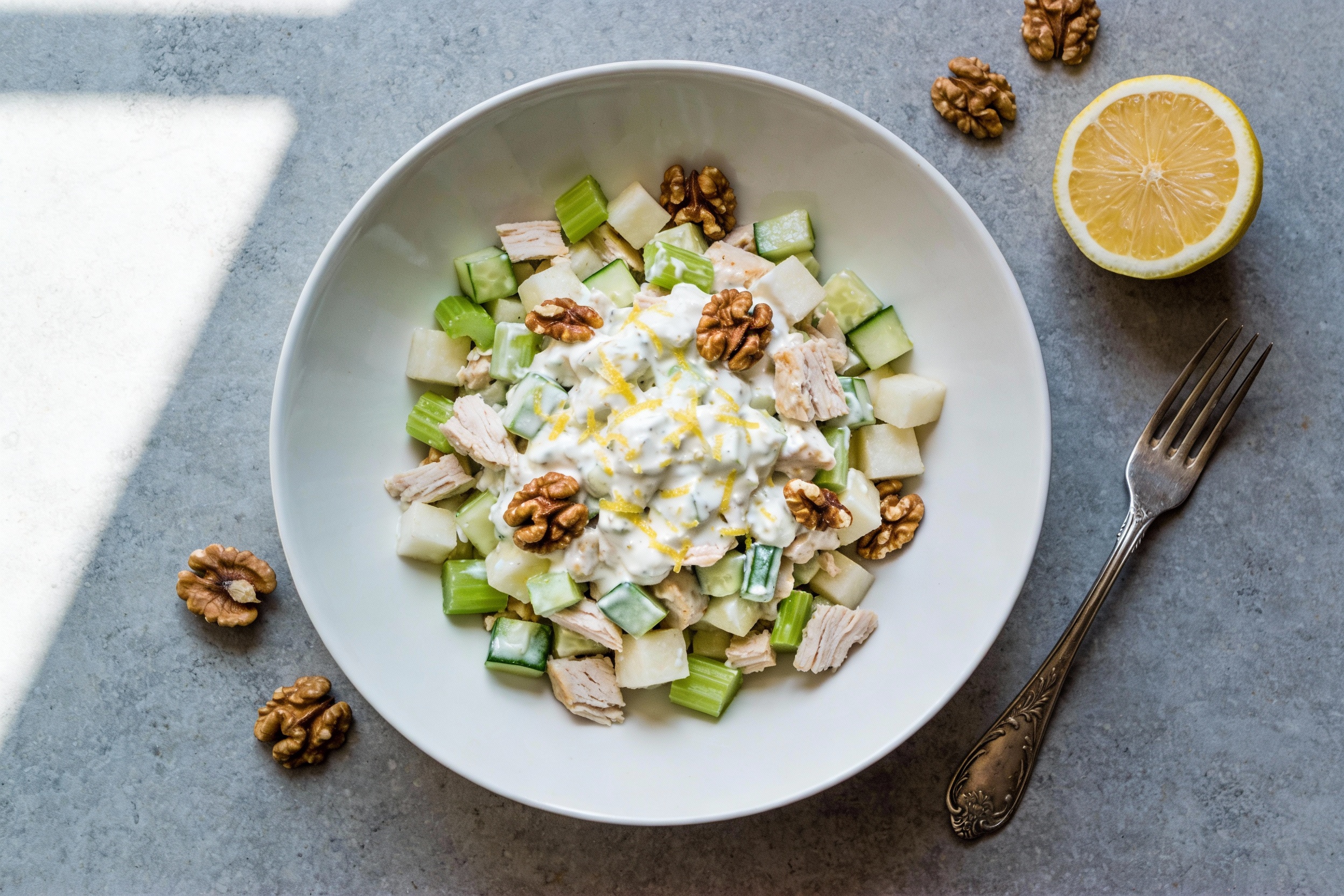 Keto Waldorf Salad with Creamy Dressing That Wows