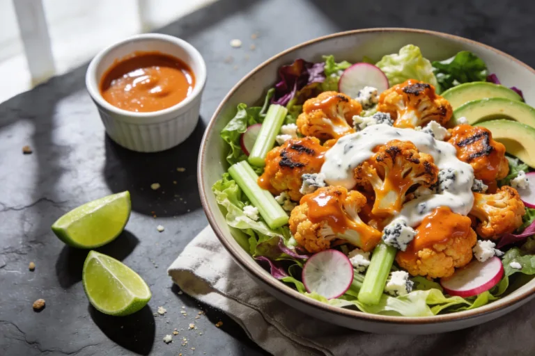 Keto Buffalo Cauliflower Salad That Totally Slaps