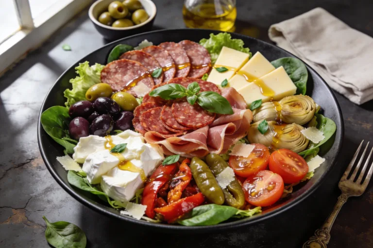 Keto Antipasto Salad with Italian Meats That Slaps