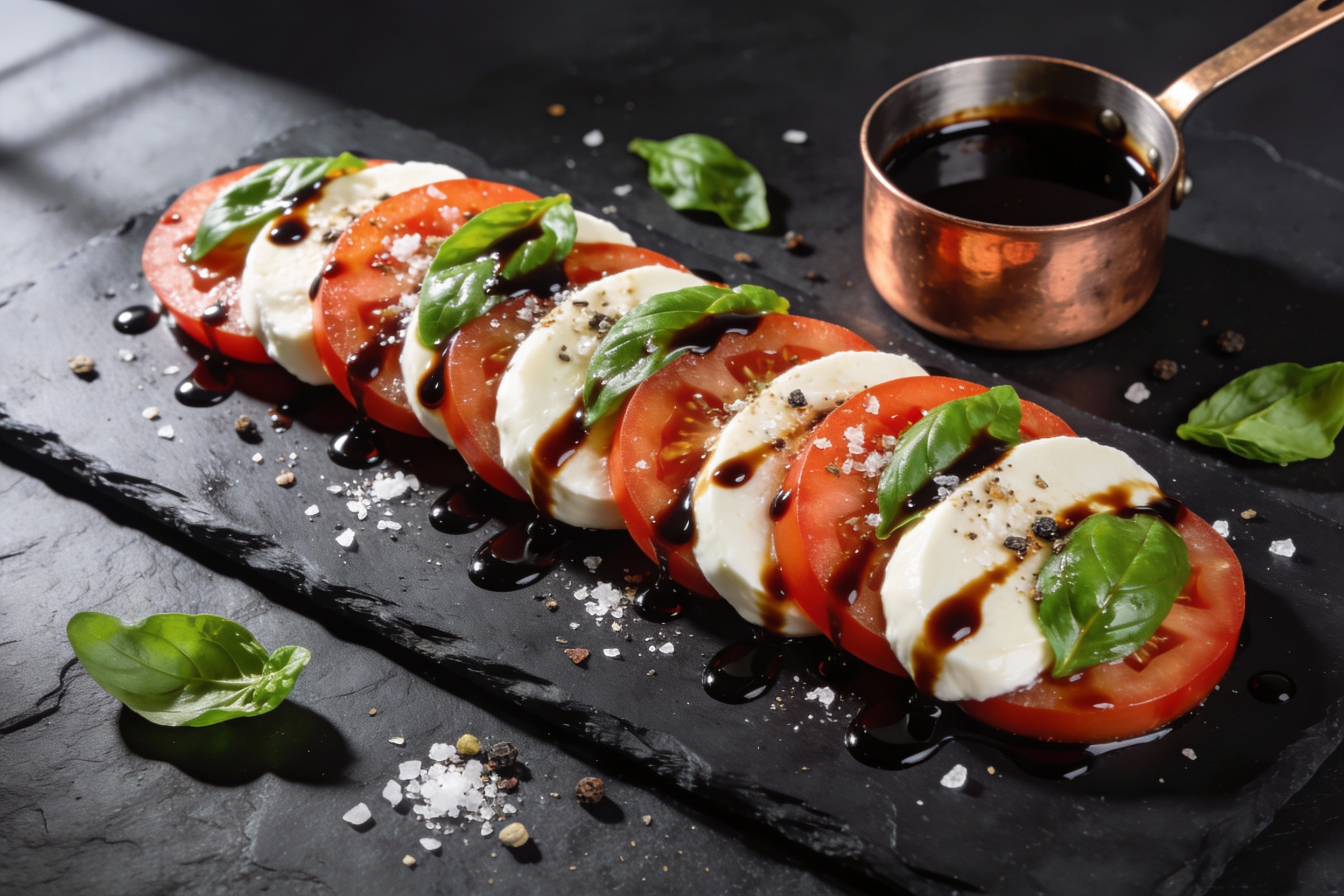 Keto Caprese Salad with Balsamic Glaze That Slaps