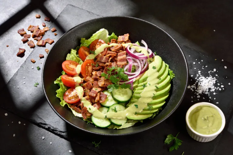 Keto Blt Salad with Avocado Ranch That Actually Slaps
